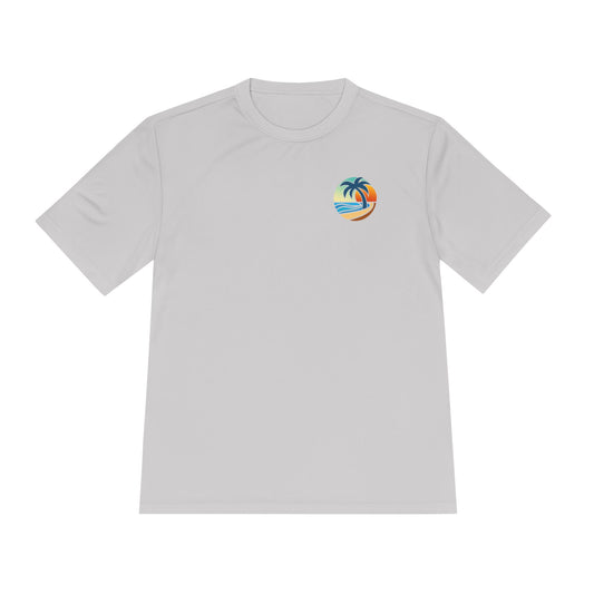 #TDNS Beach Vibes Moisture-Wicking Tee — Lightweight Summer Beach Graphic