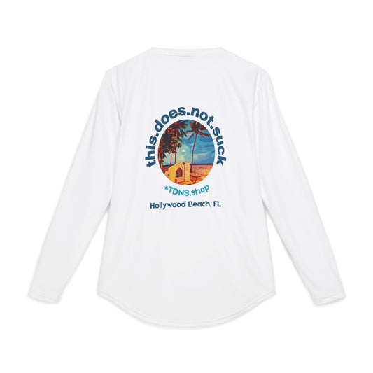 #TDNS UPF 50 Long-Sleeve Performance Shirt — Hollywood Beach