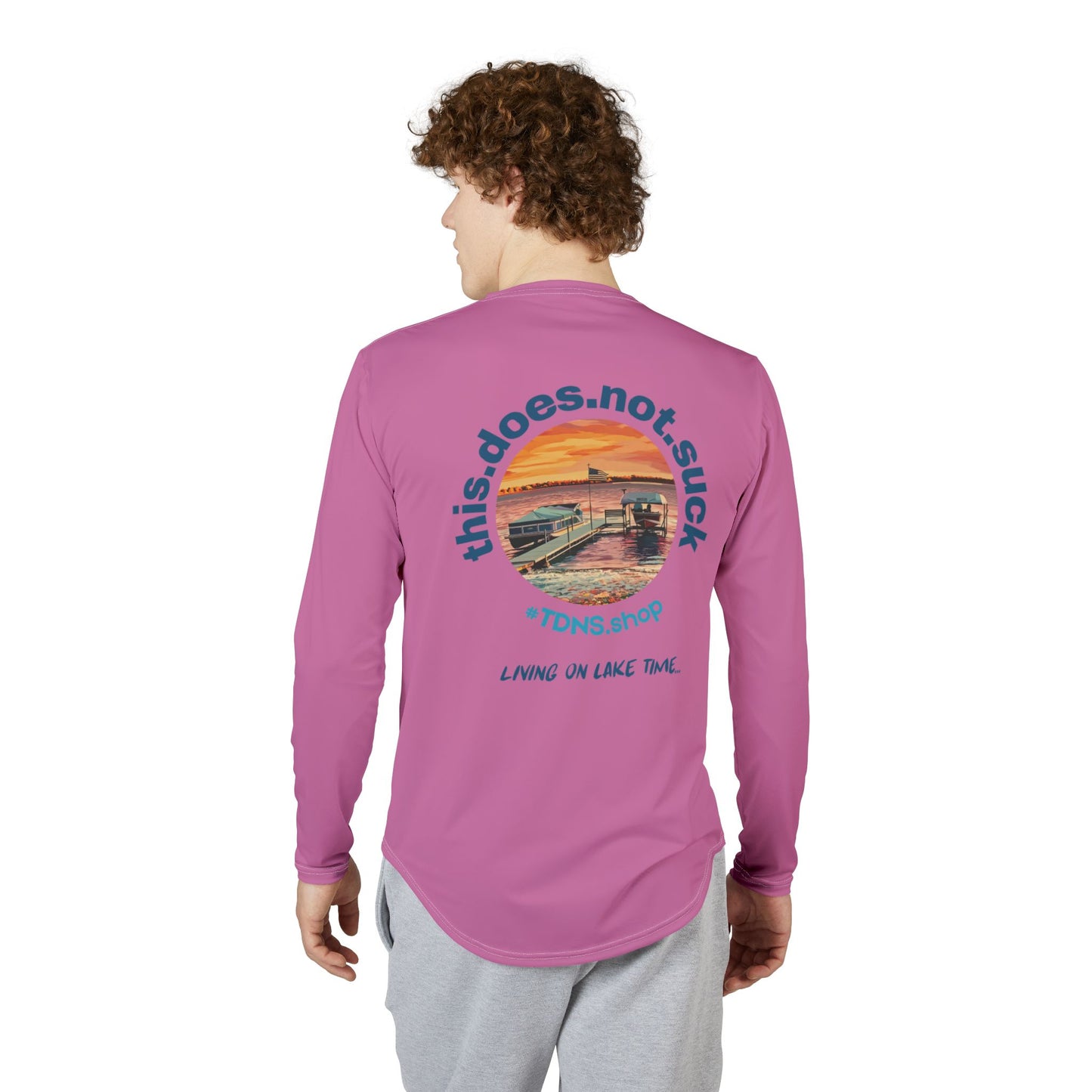 #TDNS UPF 50 Long-Sleeve Performance Shirt — The Lake Life Dock