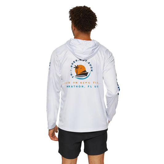 Marathon FL Sports & Sun Hoodie — Lightweight UPF 50 Performance Warmup Hoodie