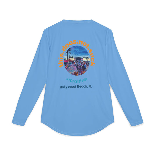 #TDNS UPF 50 Long-Sleeve Performance Shirt — Hollywood Beach Pavilion