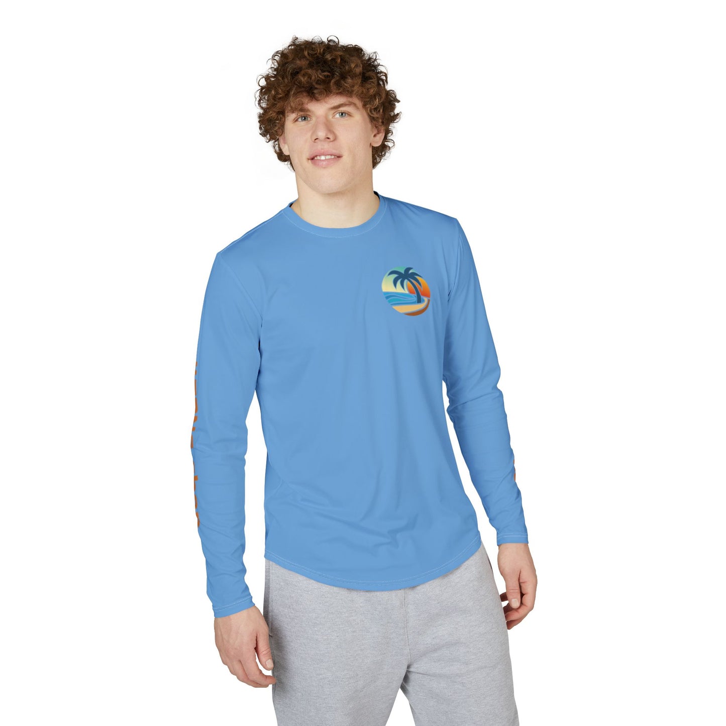 #TDNS UPF 50 Long-Sleeve Performance Shirt — Hollywood Beach Lifeguard Stand 2