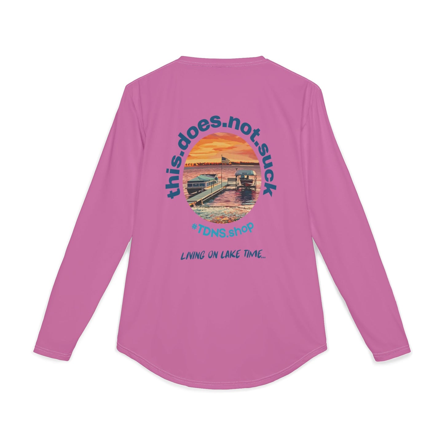 #TDNS UPF 50 Long-Sleeve Performance Shirt — The Lake Life Dock