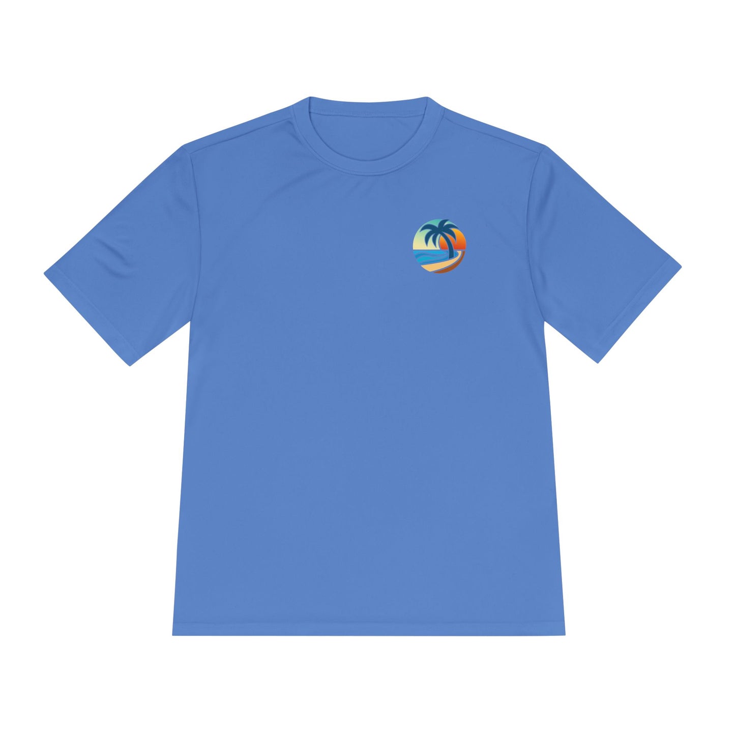 #TDNS Beach Vibes Moisture-Wicking Tee — Lightweight Summer Beach Graphic