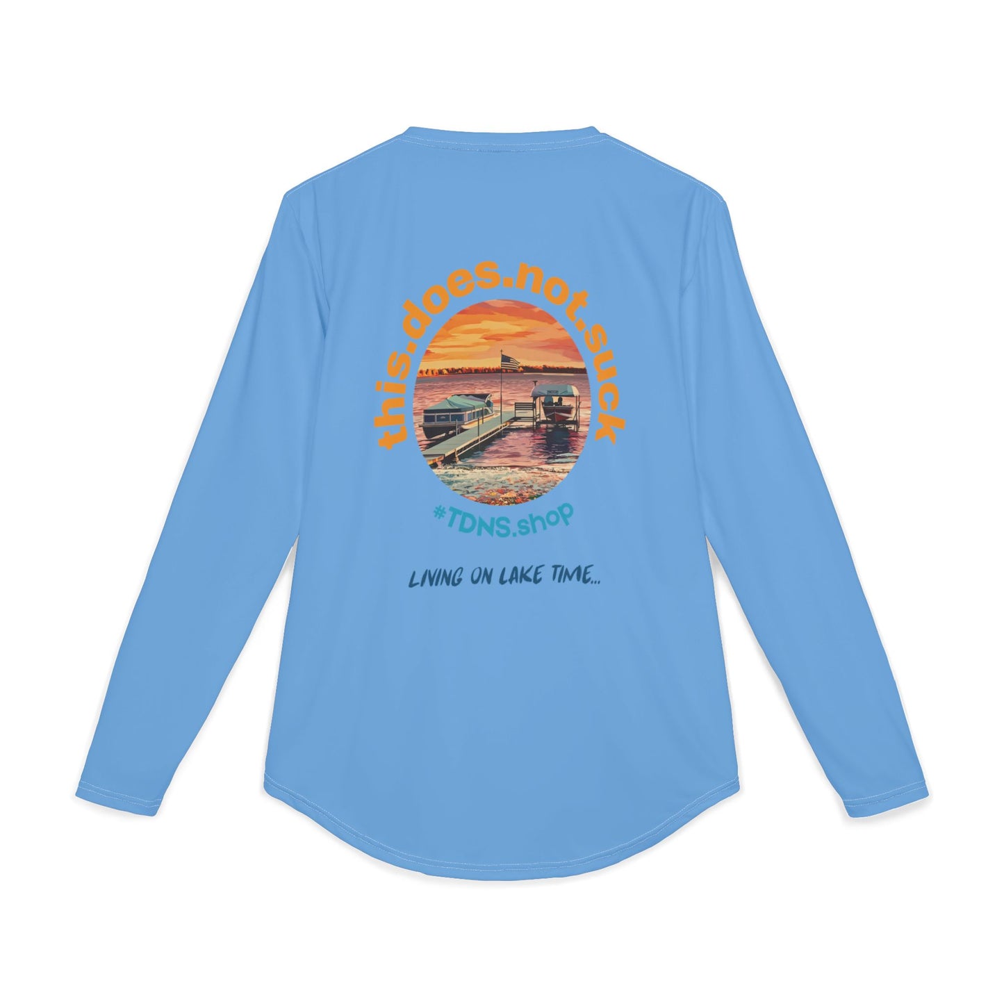 #TDNS UPF 50 Long-Sleeve Performance Shirt — The Lake Life Dock