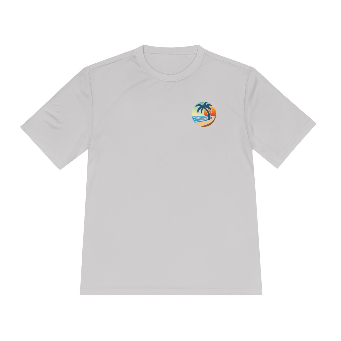 #TDNS Beach Vibes Moisture-Wicking Tee — Lightweight Summer Beach Graphic