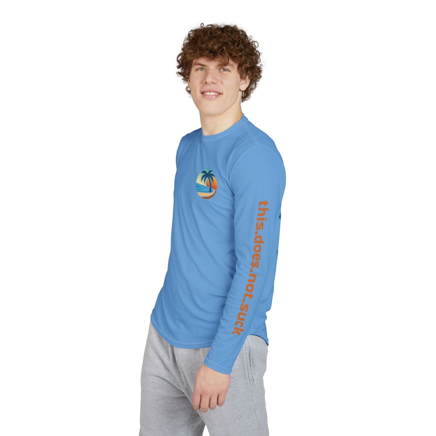 #TDNS UPF 50 Long-Sleeve Performance Shirt — Hollywood Beach Lifeguard Stand 2