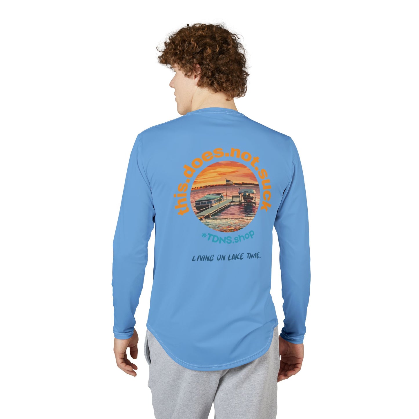#TDNS UPF 50 Long-Sleeve Performance Shirt — The Lake Life Dock