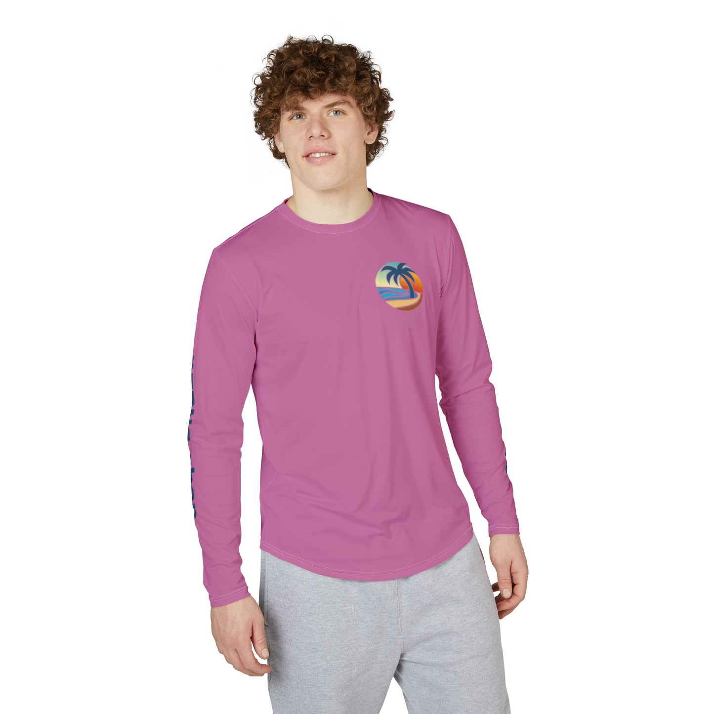 #TDNS UPF 50 Long-Sleeve Performance Shirt — Hollywood Beach Lifeguard Stand 2