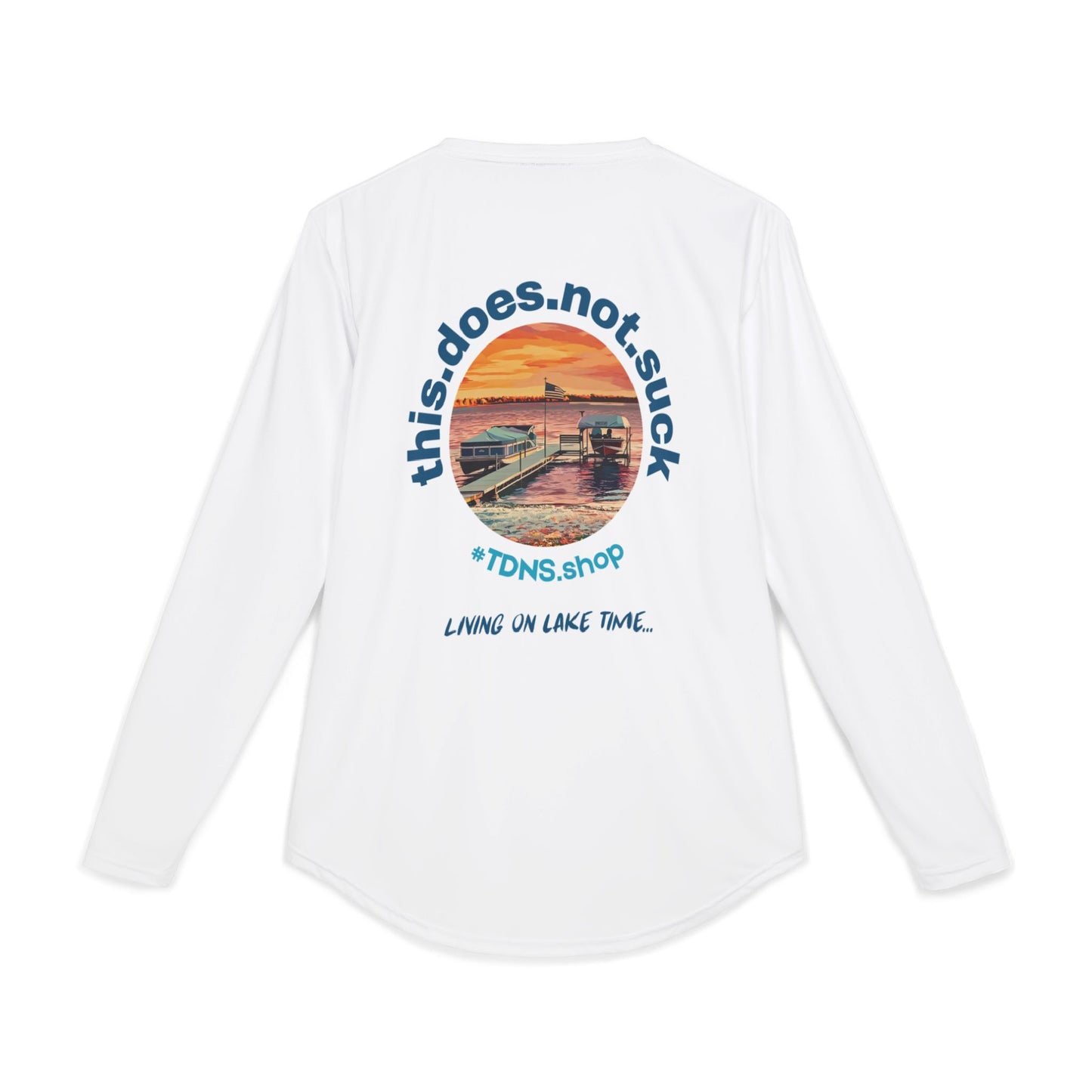 #TDNS UPF 50 Long-Sleeve Performance Shirt — The Lake Life Dock
