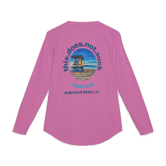 #TDNS UPF 50 Long-Sleeve Performance Shirt — Hollywood Beach Life Guard Shack