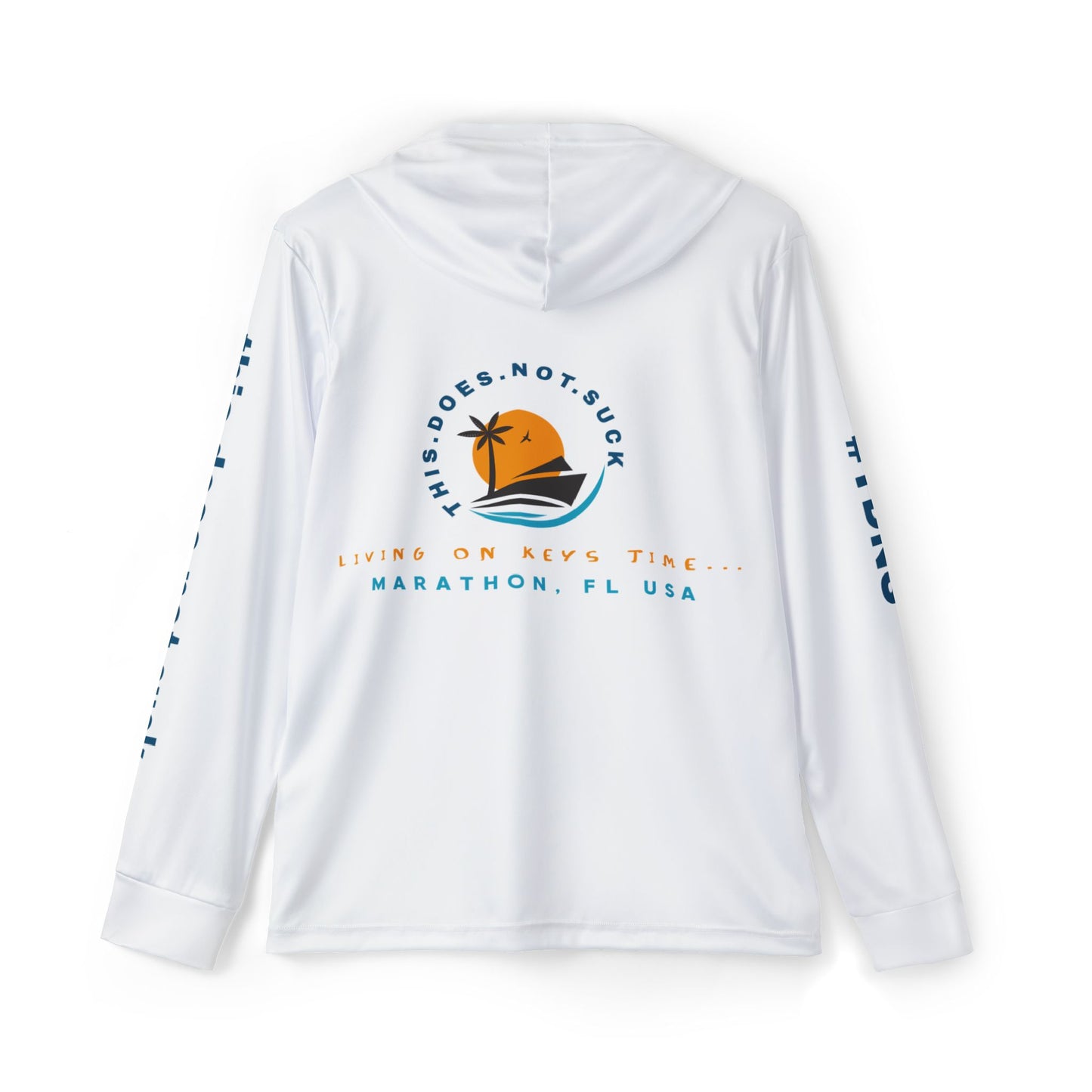 Marathon FL Sports & Sun Hoodie — Lightweight UPF 50 Performance Warmup Hoodie