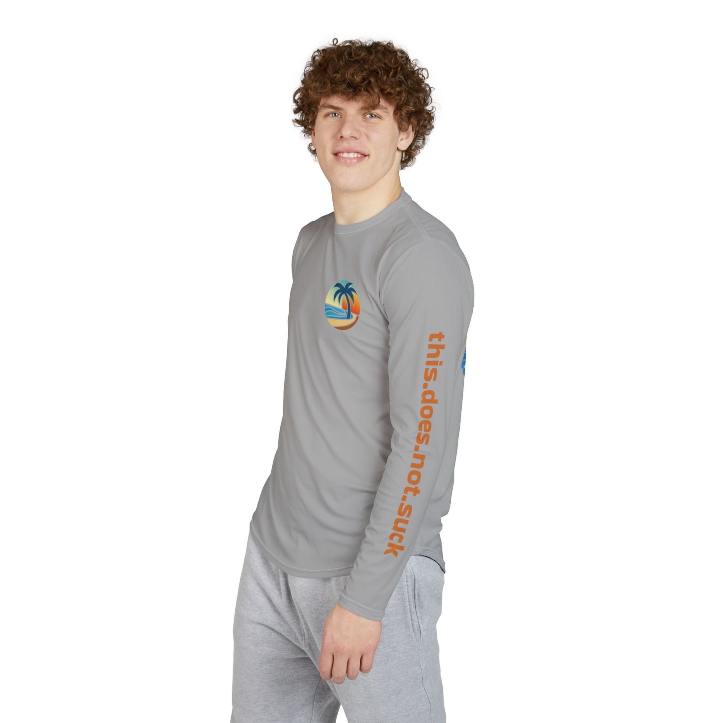 #TDNS UPF 50 Long-Sleeve Performance Shirt — Hollywood Beach Lifeguard Stand 2