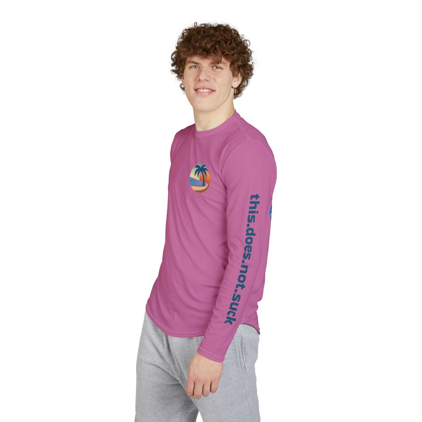 #TDNS UPF 50 Long-Sleeve Performance Shirt — Hollywood Beach Lifeguard Stand 2
