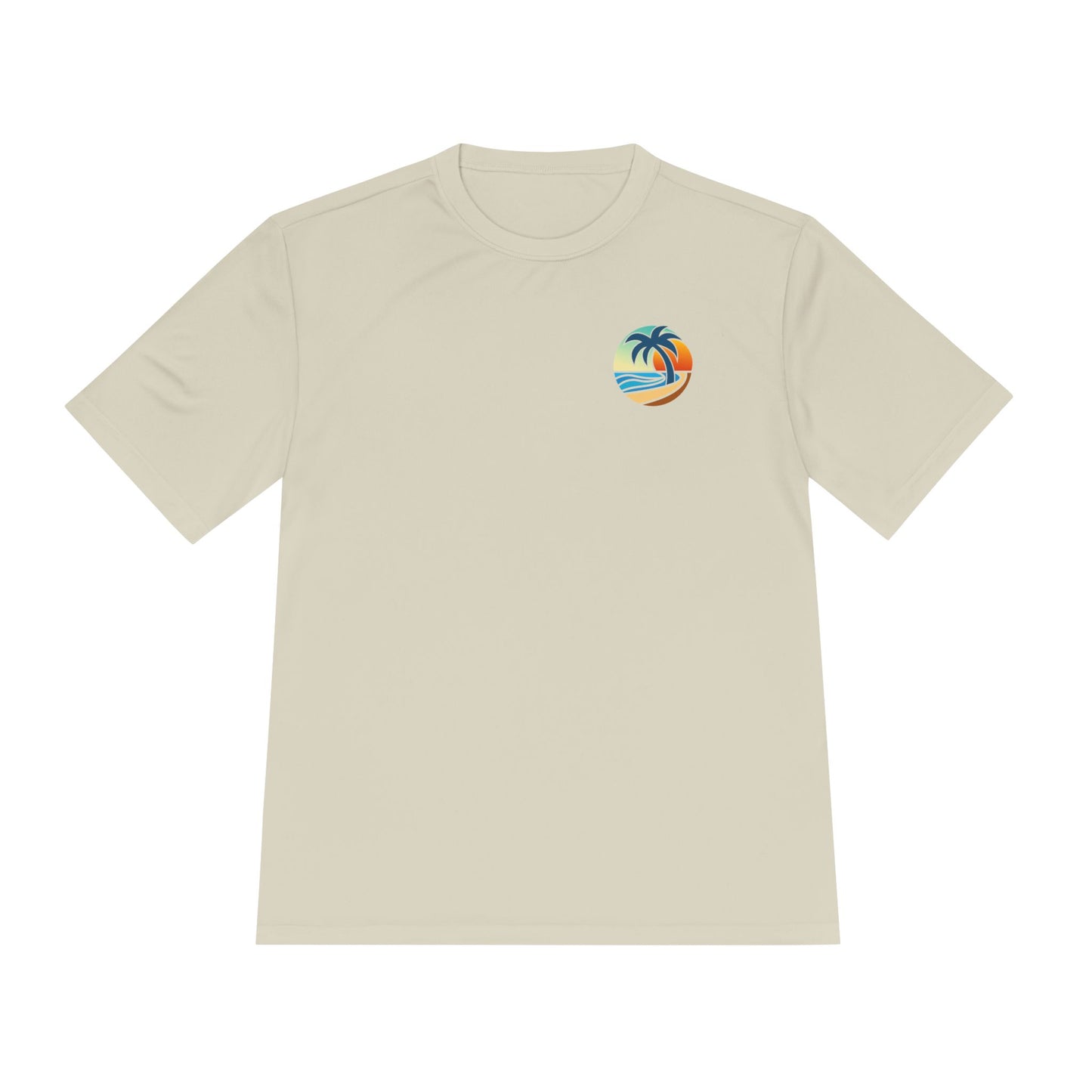 #TDNS Beach Vibes Moisture-Wicking Tee — Lightweight Summer Beach Graphic