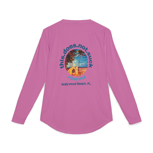 #TDNS UPF 50 Long-Sleeve Performance Shirt — Hollywood Beach