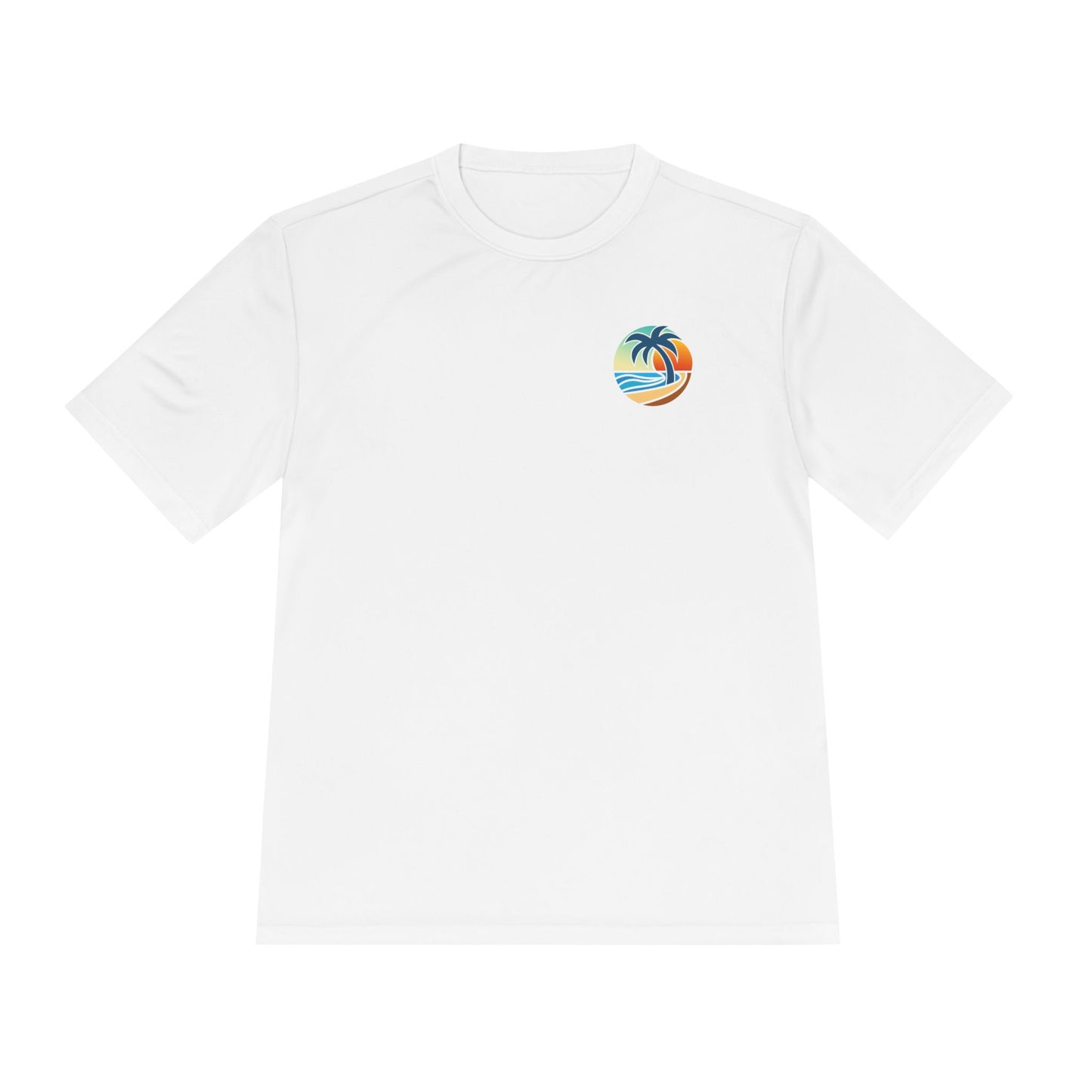 #TDNS Beach Vibes Moisture-Wicking Tee — Lightweight Summer Beach Graphic